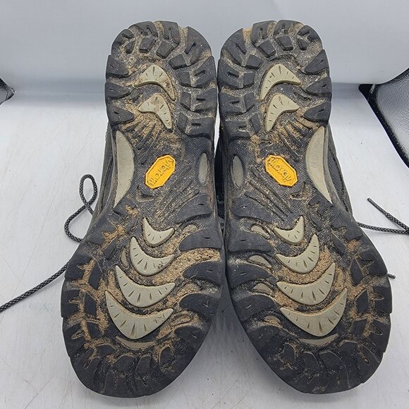 Ahnu Montara Womens 8 Brown Waterproof Hiking Boots Vibram Soles Hiking Camping - Picture 8 of 13